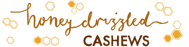 honey drizzled cashews