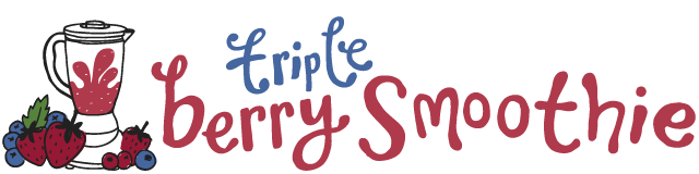 triple berry smoothie
